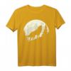 HapDeer T-Shirt mit Wolfmotiv – Klassisch geschnitten, perfekt für Natur- und Tierliebhaber