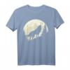 HapDeer T-Shirt mit Wolfmotiv – Klassisch geschnitten, perfekt für Natur- und Tierliebhaber