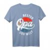 Bester Opa der Welt Retro Motiv T-Shirt – Perfektes Geschenk zum Vatertag, Geburtstag & für werdende Opas