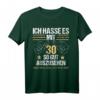 Lustiges 30. Geburtstag T-Shirt für Mann & Frau - Witziges Geschenk mit Spruch für Geburtstagsparty & Kostüm im Retro Look
