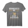 Lustiges 30. Geburtstag T-Shirt für Mann & Frau - Witziges Geschenk mit Spruch für Geburtstagsparty & Kostüm im Retro Look