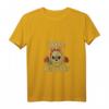 Damen Böse Alte Frau - Totenkopf Vintage Biker T-Shirt mit V-Ausschnitt für Motorradfahrerinnen & rebellische Frauen