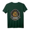 70. Geburtstag Whisky T-Shirt - Vintage Look mit 'Aged 70 Years. Legendary.' für Whisky-Liebhaber & Geburtstagsfeier