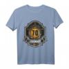 70. Geburtstag Whisky T-Shirt - Vintage Look mit 'Aged 70 Years. Legendary.' für Whisky-Liebhaber & Geburtstagsfeier