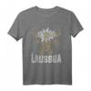 Trachten Ersatz Lausbua Hirschkopf mit Edelweiß T-Shirt – Lustiges Oktoberfest Outfit & Geschenkidee für Trachtenfans