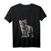 Flauschig weiches Kuschel-T-Shirt mit Wolf-Motiv – Perfektes Geburtstagsgeschenk zum HapDeer für Sie und Ihn