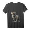 Flauschig weiches Kuschel-T-Shirt mit Wolf-Motiv – Perfektes Geburtstagsgeschenk zum HapDeer für Sie und Ihn