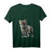 Flauschig weiches Kuschel-T-Shirt mit Wolf-Motiv – Perfektes Geburtstagsgeschenk zum HapDeer für Sie und Ihn