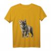 Flauschig weiches Kuschel-T-Shirt mit Wolf-Motiv – Perfektes Geburtstagsgeschenk zum HapDeer für Sie und Ihn
