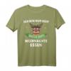 Frohe Weihnachten Rentier Weihnachtsmann Sprüche T-Shirt – Lustiges Weihnachtsmotiv für Festliche Anlässe & Weihnachtsfeiern