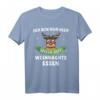 Frohe Weihnachten Rentier Weihnachtsmann Sprüche T-Shirt – Lustiges Weihnachtsmotiv für Festliche Anlässe & Weihnachtsfeiern