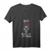 Damen Biker T-Shirt mit Totenkopf und V-Ausschnitt – Böse Alte Frau, Vintage Motorrad Mode & Geschenkidee für Rebellinnen