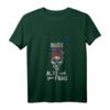 Damen Biker T-Shirt mit Totenkopf und V-Ausschnitt – Böse Alte Frau, Vintage Motorrad Mode & Geschenkidee für Rebellinnen
