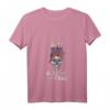Damen Biker T-Shirt mit Totenkopf und V-Ausschnitt – Böse Alte Frau, Vintage Motorrad Mode & Geschenkidee für Rebellinnen