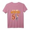 Kinder 5. Geburtstag Ritter Shirt Jungen & Mädchen - Cooles Mittelalter Geburtstagsshirt mit 'Ich Bin Schon 5' Motiv