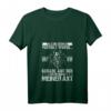 Damen Axt Holz Hacken Totenkopf Wikinger T-Shirt mit V-Ausschnitt – Perfekt für Forstwirt, Waldarbeiter & Holzliebhaber