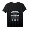 Damen Lokomotive Zugführer T-Shirt mit V-Ausschnitt – Lustiges Motiv für Eisenbahn- und Modellbahn-Fans, Lokführer und Hobbymodellbauer