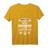 Damen Lokomotive Zugführer T-Shirt mit V-Ausschnitt – Lustiges Motiv für Eisenbahn- und Modellbahn-Fans, Lokführer und Hobbymodellbauer