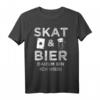 Skat & Bier Lustiges Kartenspiel T-Shirt - Perfektes Geschenk für Skatspieler, Kartenfans & Freunde