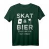 Skat & Bier Lustiges Kartenspiel T-Shirt - Perfektes Geschenk für Skatspieler, Kartenfans & Freunde