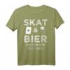 Skat & Bier Lustiges Kartenspiel T-Shirt - Perfektes Geschenk für Skatspieler, Kartenfans & Freunde