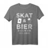 Skat & Bier Lustiges Kartenspiel T-Shirt - Perfektes Geschenk für Skatspieler, Kartenfans & Freunde