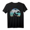 Katzen Miau Motiv T-Shirt für Damen und Herren – Witziges Geschenk für Katzenliebhaber, Katzenmama & Katzenpapa