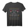 Ugly Christmas Sweater T-Shirt mit Biermotiv - Lustiges Weihnachtsoutfit für Weihnachtsmarkt, Firmenfeier und Männerabend