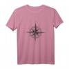 Anker mit Kompass Motiv für Kapitäne | Nautik Segler Boot T-Shirt für Wasserliebhaber und Wasserport-Enthusiasten