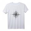 Anker mit Kompass Motiv für Kapitäne | Nautik Segler Boot T-Shirt für Wasserliebhaber und Wasserport-Enthusiasten