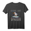 Moin ihr Spacken Norddeutschland Möwe lustiges Plattdeutsch T-Shirt – Perfekt für Nordlichter, Möwen-Fans & als Heimatgeschenk