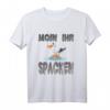 Moin ihr Spacken Norddeutschland Möwe lustiges Plattdeutsch T-Shirt – Perfekt für Nordlichter, Möwen-Fans & als Heimatgeschenk