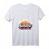 Damen Sandra Spruch T-Shirt - Und Gott schuf Sandra mit V-Ausschnitt, Vintage Retro Design, Perfekt zum Geburtstag