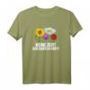 Damen Garten Spruch T-Shirt mit Blumen und Bienen Motiv – Lustiges Geschenk für Floristin, Gärtnerin & Gartenliebhaberinnen