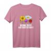 Damen Garten Spruch T-Shirt mit Blumen und Bienen Motiv – Lustiges Geschenk für Floristin, Gärtnerin & Gartenliebhaberinnen