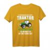 Traktor Landwirt Geschenk Motiv mit Spruch Bauer Agrarstarz T-Shirt – Lustiges Geburtstags- und Arbeitssliebling für Bauern und Traktorliebhaber