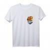 Starry Night Van Gogh mit Sonnenblumen Motiv - Kunst Grafik Pocket T-Shirt, ideales Geschenk für Kunstliebhaber und Van Gogh Fans