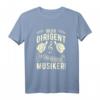 Lustiges Dirigent T-Shirt mit Noten Zeichnung – Perfektes Geschenk für Chorleiter, Orchester & Musiker mit Humor