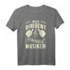 Lustiges Dirigent T-Shirt mit Noten Zeichnung – Perfektes Geschenk für Chorleiter, Orchester & Musiker mit Humor