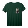 Weißer Wolf in Tasche T-Shirt – Niedliches Tiermotiv Geschenk für Weihnachten, Geburtstag & Freunde
