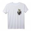 Weißer Wolf in Tasche T-Shirt – Niedliches Tiermotiv Geschenk für Weihnachten, Geburtstag & Freunde