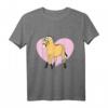 Fjordpferd, Fjord, Fjordi mit Herz - Süßes Pferde T-Shirt für Pony Fans, Pferdeliebhaber & Reiter, ideales Geschenk für Mädchen & Jungen