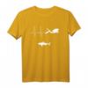 Lustiges Herzschlag Tauchsport Design mit Hai Unterwasser T-Shirt – Perfekt als Geschenk für Tauchlehrer, Freunde & Tauchsportfans