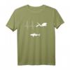 Lustiges Herzschlag Tauchsport Design mit Hai Unterwasser T-Shirt – Perfekt als Geschenk für Tauchlehrer, Freunde & Tauchsportfans