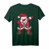 Lustiges Dabbing Weihnachtsmann Kurzarm T-Shirt - Perfektes Weihnachtsgeschenk für Familie und Freunde