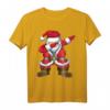 Lustiges Dabbing Weihnachtsmann Kurzarm T-Shirt - Perfektes Weihnachtsgeschenk für Familie und Freunde