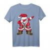 Lustiges Dabbing Weihnachtsmann Kurzarm T-Shirt - Perfektes Weihnachtsgeschenk für Familie und Freunde