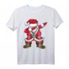 Lustiges Dabbing Weihnachtsmann Kurzarm T-Shirt - Perfektes Weihnachtsgeschenk für Familie und Freunde