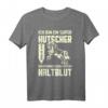 Lustiges Kutscher T-Shirt Geschenk mit Kutsche & Kaltblut - Perfekt für Pferdeliebhaber, Geburtstagsgeschenk & Humor-Design für Kutscher