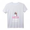Damen Einhorn Bin da kann losgehen T-Shirt mit V-Ausschnitt - Lustiges Party Shirt für Frauen, Geburtstagsgeschenk & Festivaloutfit